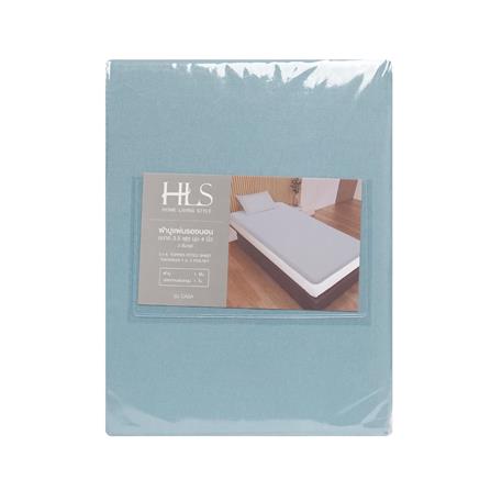 ชุดผ้าปู TOPPER 3.5 ฟุต (ชุด 2 ชิ้น) HOME LIVING STYLE CASA สี BLUE_3