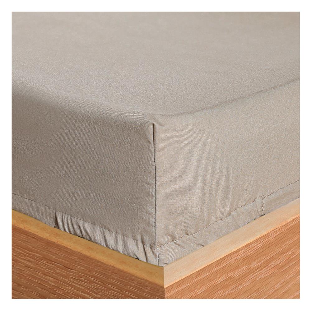 ชุดผ้าปู TOPPER 3 ฟุต (ชุด 2 ชิ้น) HOME LIVING STYLE CASA สี BEIGE