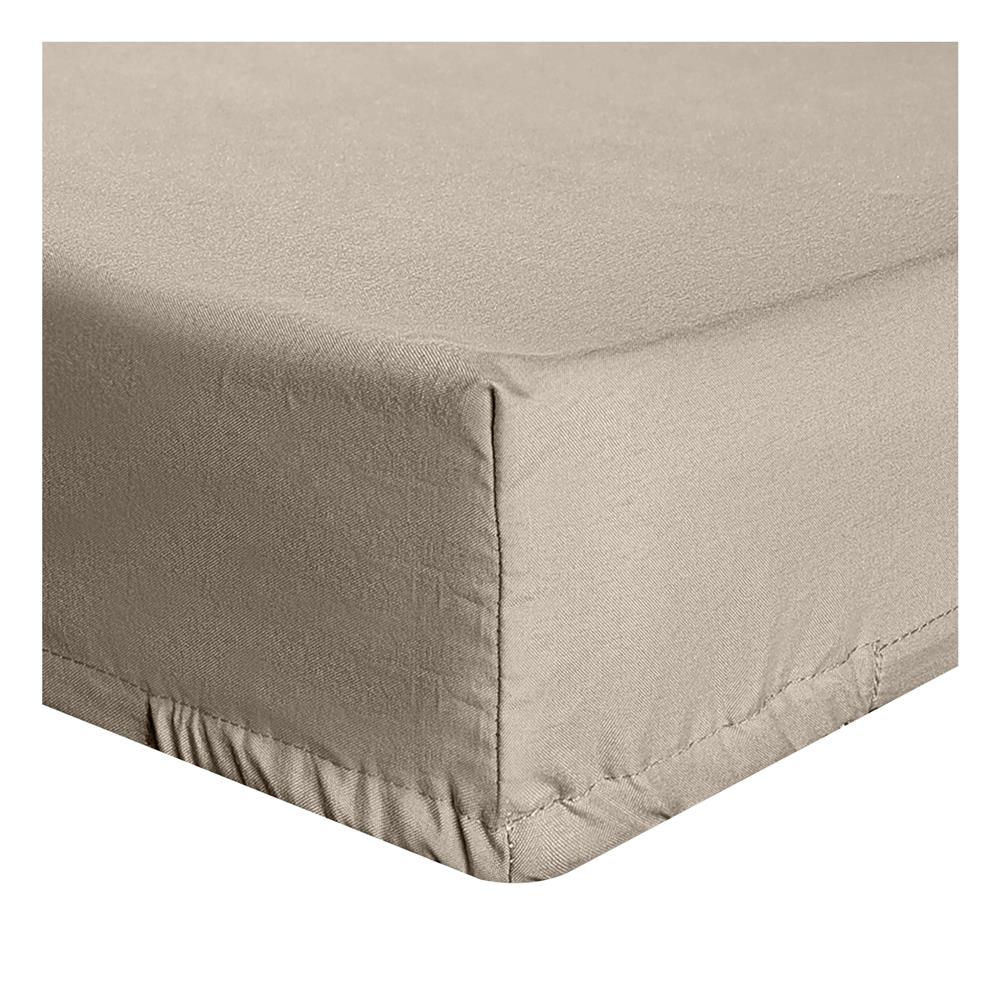 ชุดผ้าปู TOPPER 3 ฟุต (ชุด 2 ชิ้น) HOME LIVING STYLE CASA สี BEIGE