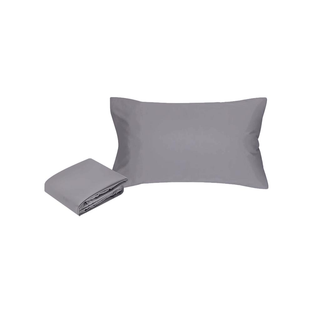 ชุดผ้าปู TOPPER 3 ฟุต (ชุด 2 ชิ้น) HOME LIVING STYLE CASA สี GREY