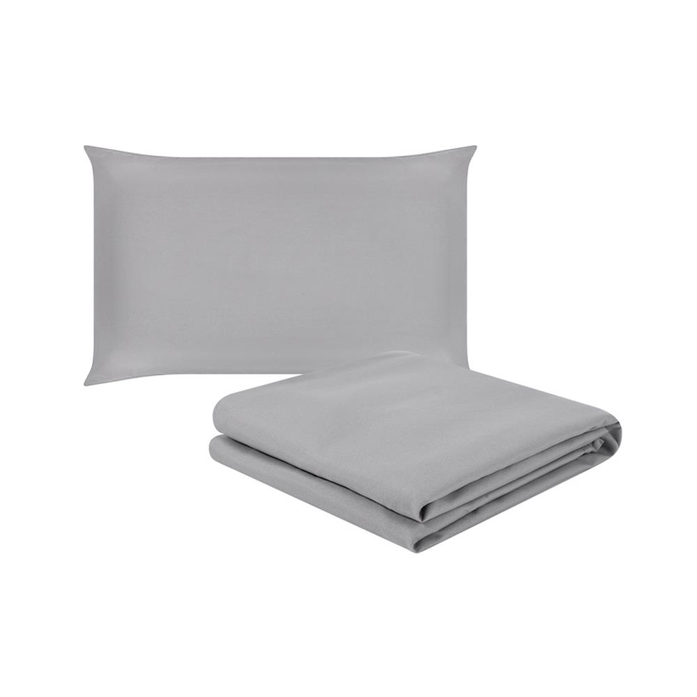 ชุดผ้าปู TOPPER 3 ฟุต (ชุด 2 ชิ้น) HOME LIVING STYLE FLOAT II สี GREY