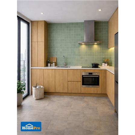 กระเบื้องผนัง 30x60 ซม. TARA กริด เขียวอ่อน 0.9 ตร.ม._6