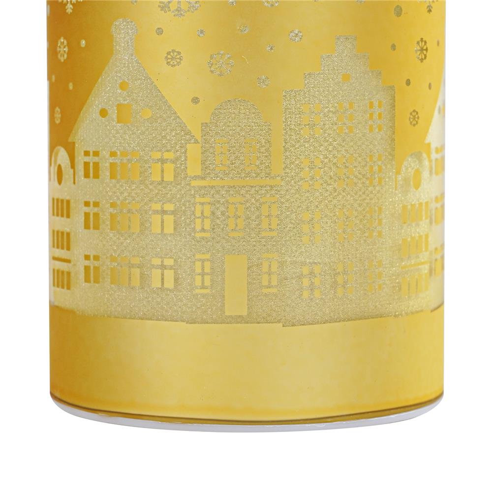 กล่องไฟตกแต่ง SNAZZ กระบอกแก้ว สีทอง