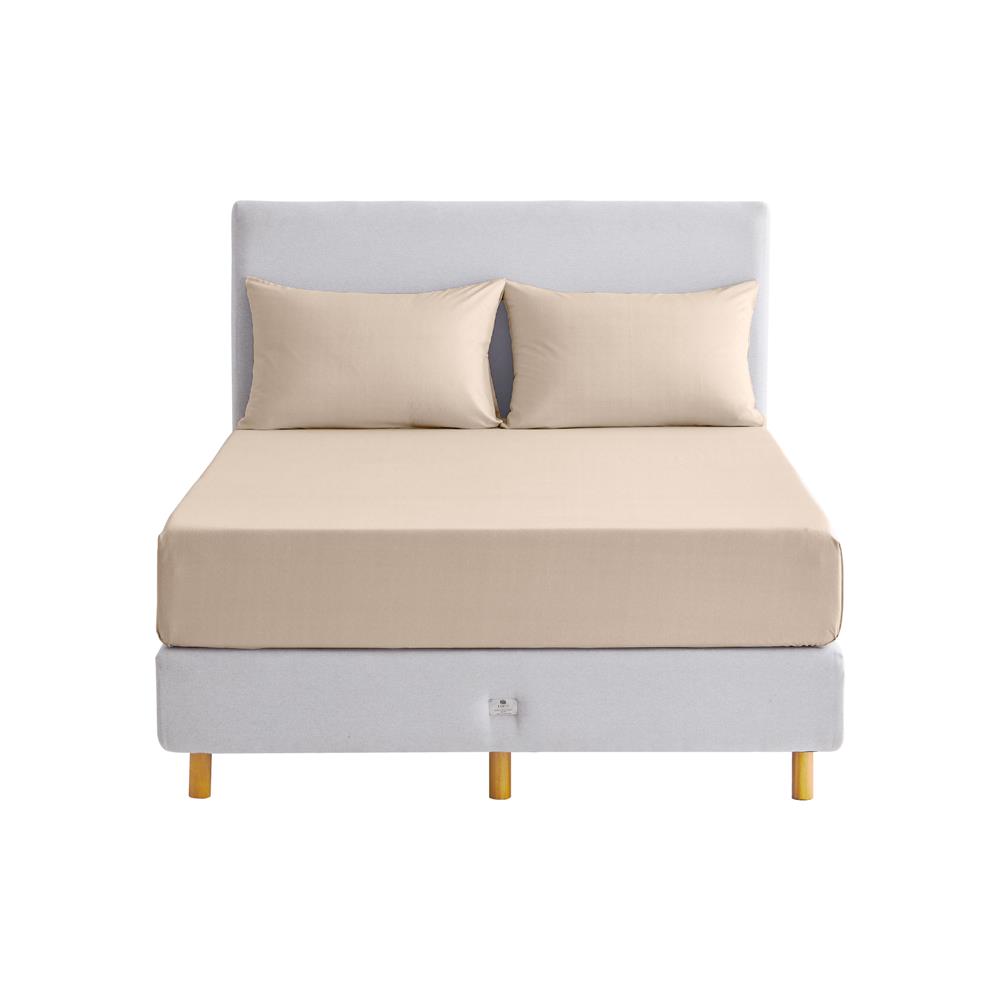 ชุดผ้าปูที่นอน 6 ฟุต (ชุด 3 ชิ้น) OMAZZ PAUL TAILOR CHAMPAGNE