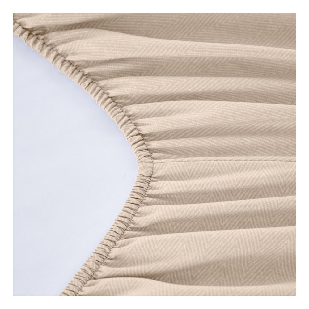 ชุดผ้าปูที่นอน 6 ฟุต (ชุด 3 ชิ้น) OMAZZ PAUL TAILOR CHAMPAGNE