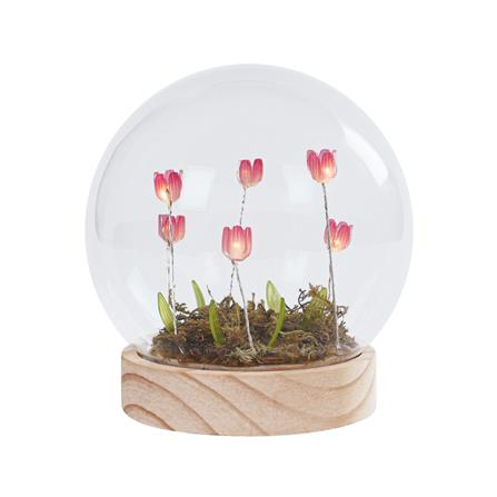 กล่องไฟตกแต่ง SNAZZ บอลแก้ว TULIP LAVENDER_0