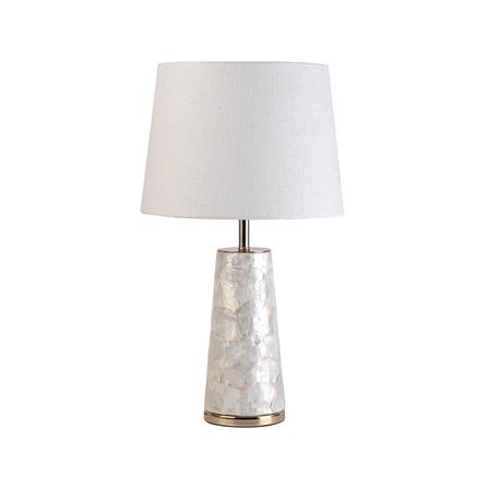 ไฟตั้งโต๊ะ CARINI MT23610 สีขาว/ทอง_0