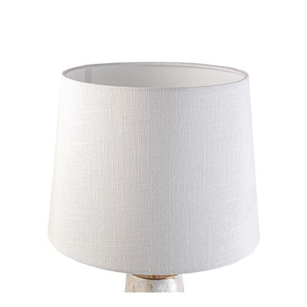 ไฟตั้งโต๊ะ CARINI MT23610 สีขาว/ทอง_1