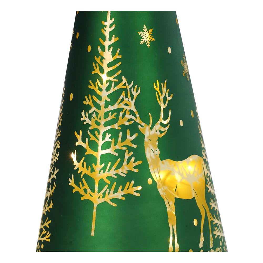 กล่องไฟตกแต่ง SNAZZ ต้นไม้ สีเขียว