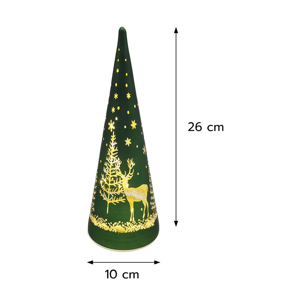 กล่องไฟตกแต่ง SNAZZ ต้นไม้ สีเขียว