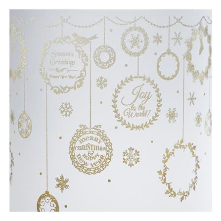 กล่องไฟตกแต่ง SNAZZ กระบอกแก้ว สีขาว_1