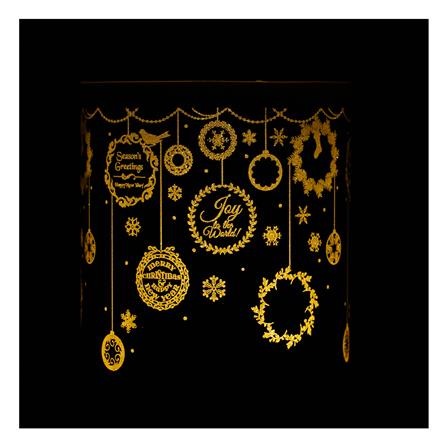 กล่องไฟตกแต่ง SNAZZ กระบอกแก้ว สีขาว_2