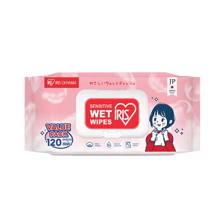 ผ้าเช็ดทำความสะอาด IRIS OHYAMA BABY CLEAN 120 แผ่น_0