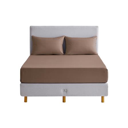 ชุดผ้าปูที่นอน 5 ฟุต (ชุด 3 ชิ้น) OMAZZ PAUL TAILOR ESPRESSO_1