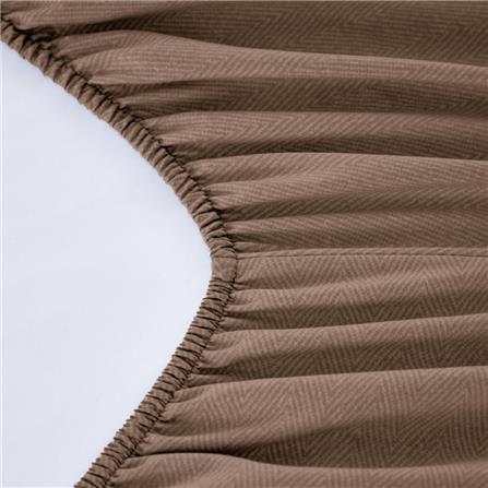 ชุดผ้าปูที่นอน 5 ฟุต (ชุด 3 ชิ้น) OMAZZ PAUL TAILOR ESPRESSO_4