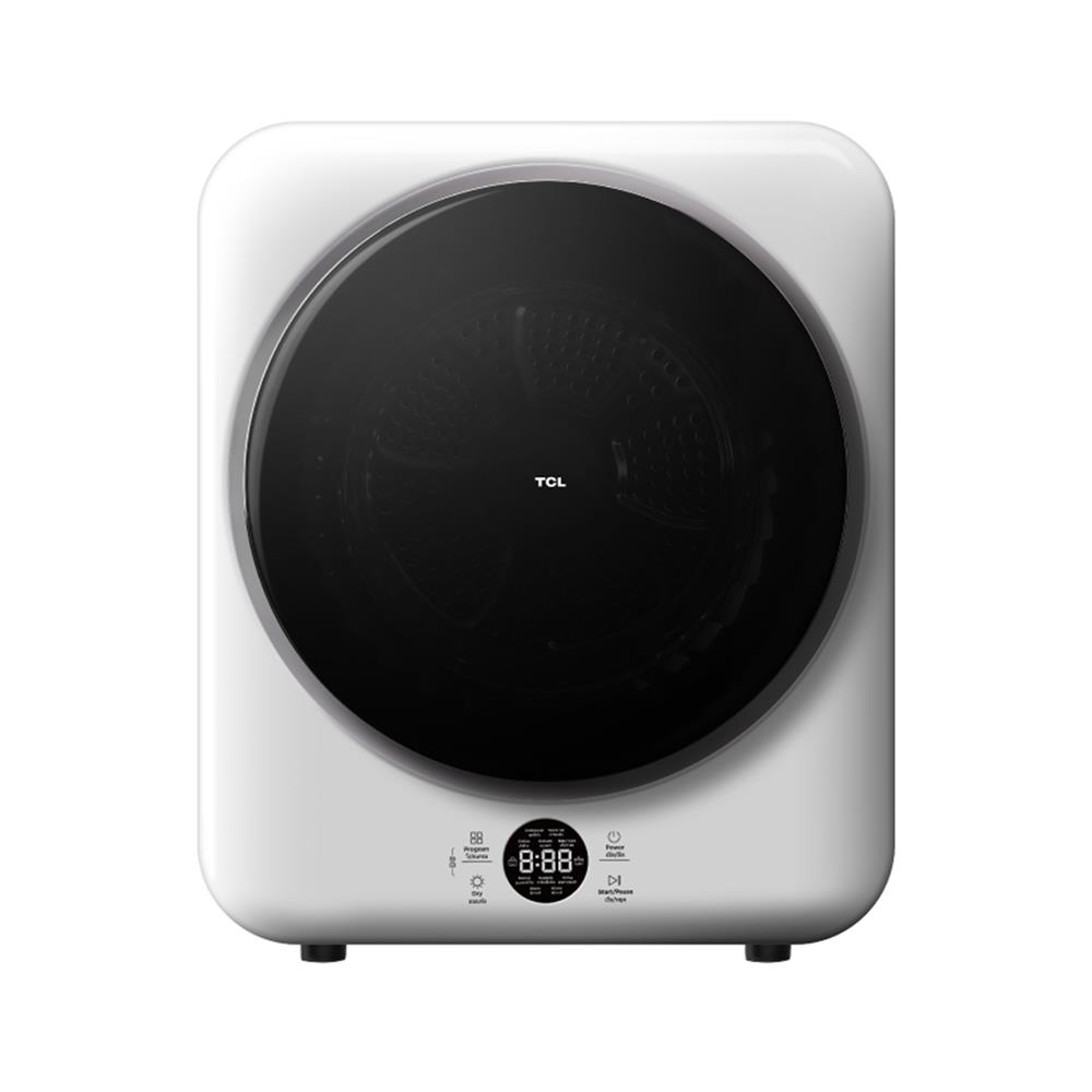 เครื่องอบผ้าฝาหน้า TCL WT04KFDYW 4 กก. VENTING สีขาว