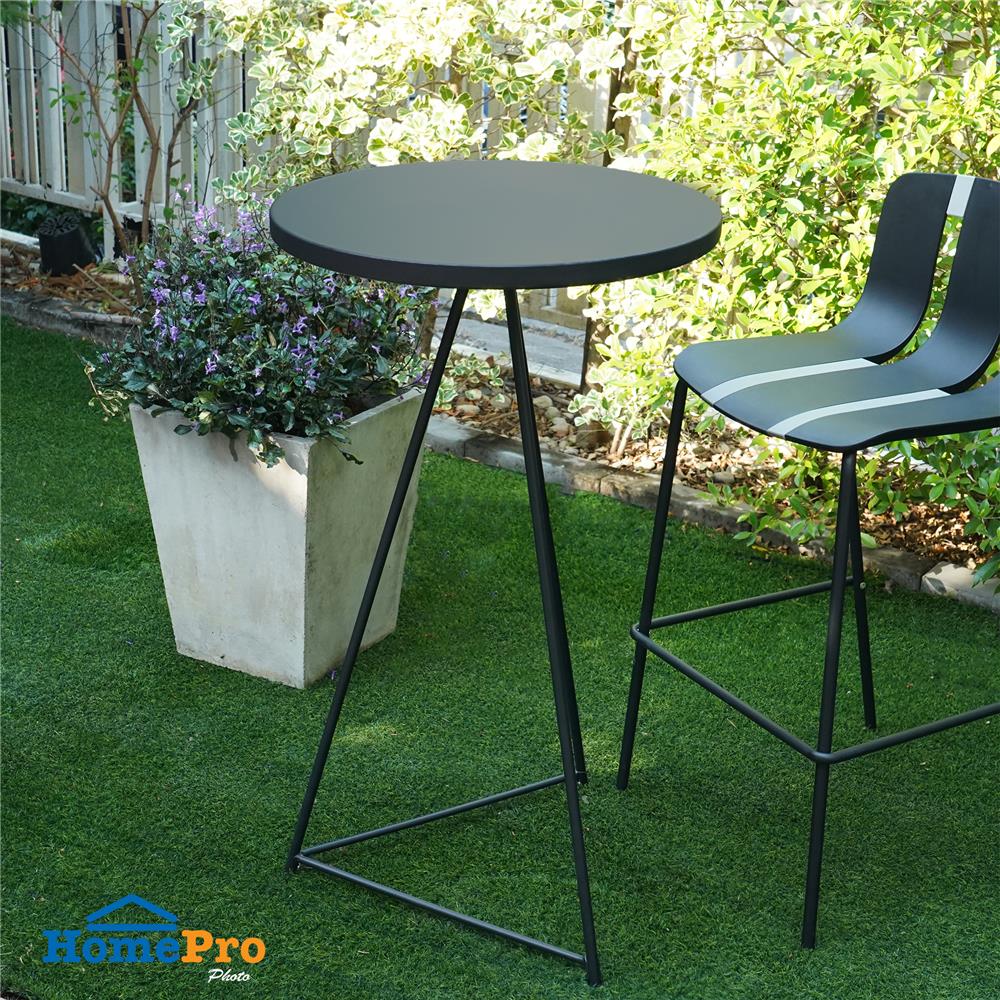 โต๊ะบาร์สนาม SPRING DANNY 60 ซม. สีดำ