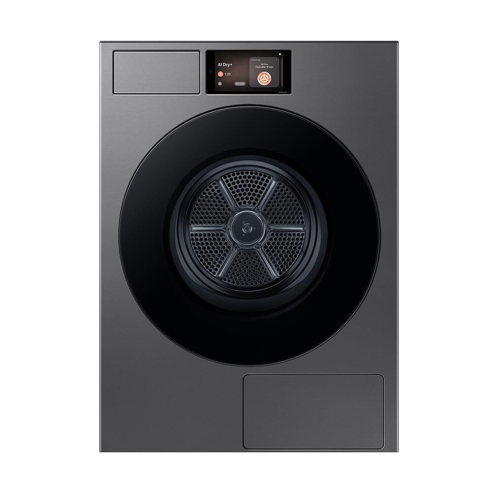 เครื่องอบผ้าฝาหน้า SAMSUNG DV90F17CDSST 17 กก. HEAT PUMP สีดำ