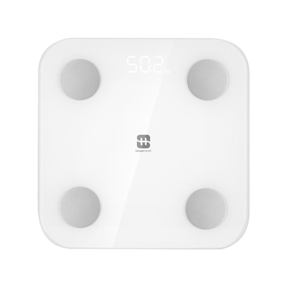 เครื่องชั่งน้ำหนัก SIMPLE HEALTH EPF208BCUW สีขาว