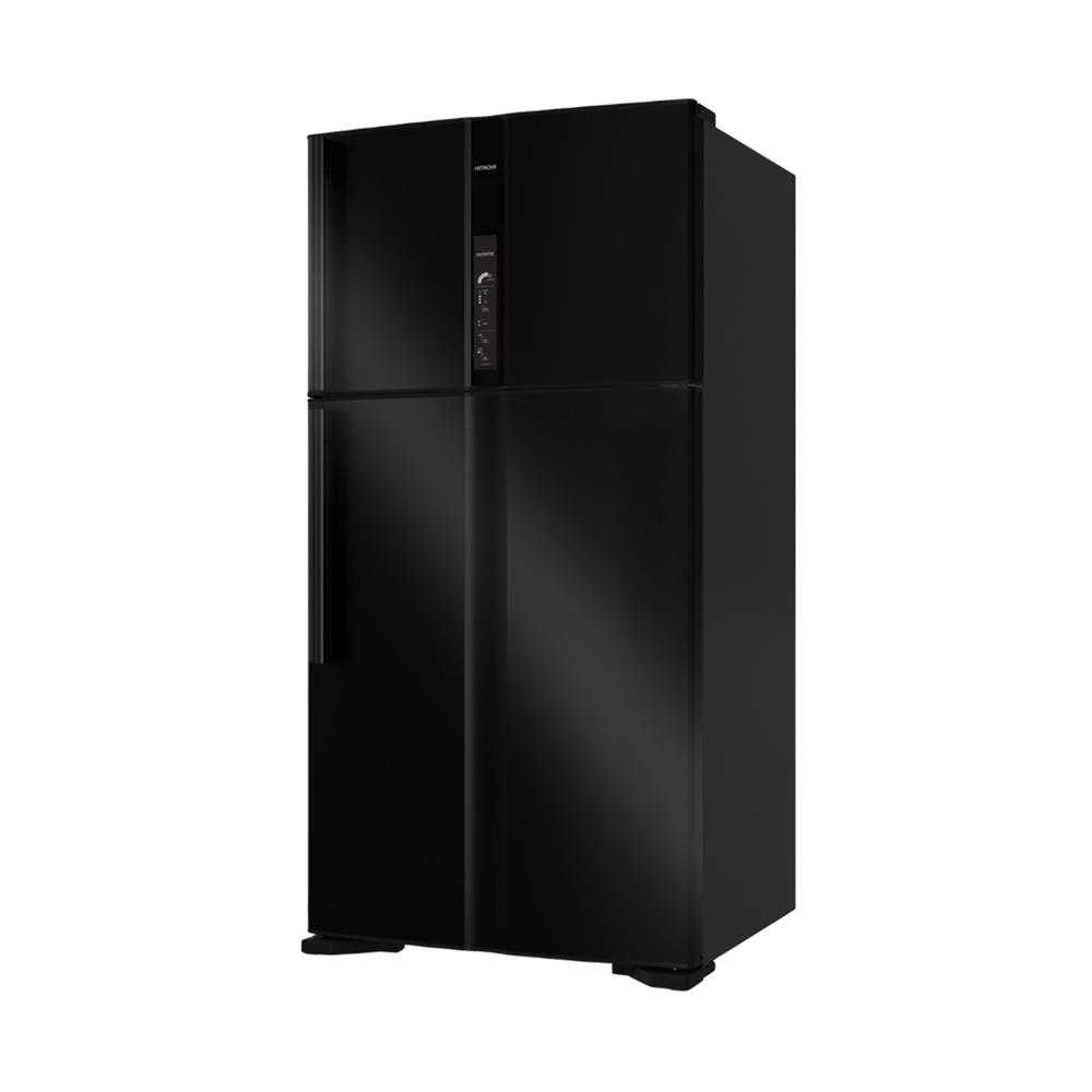 ตู้เย็น 2 ประตู HITACHI R-V700PA-1 U 24.7 คิว สเตนเลสดำ อินเวอร์เตอร์