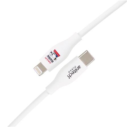 สายชาร์จ TYPE-C to LIGHTING ANITECH SNPL001 สีขาว_2