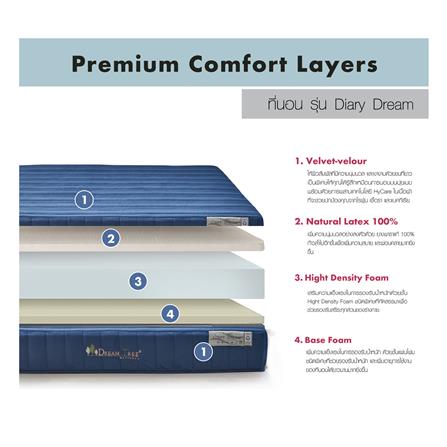 ที่นอน 3.5 ฟุต DREAM TREE DIARY DREAM_5