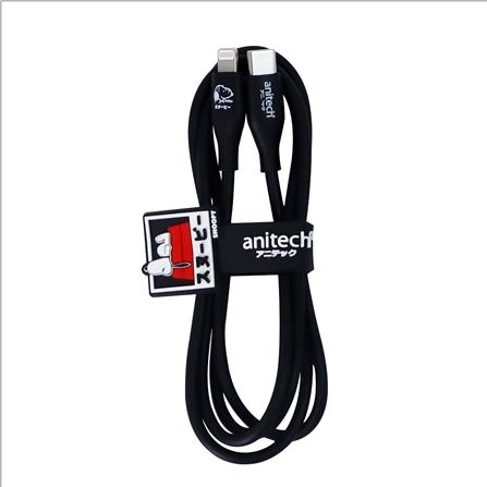 สายชาร์จ TYPE-C to LIGHTING ANITECH SNPL001 สีดำ_3