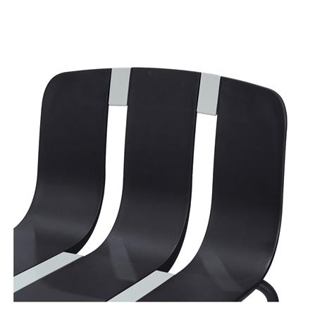 เก้าอี้บาร์สนาม SPRING DANNY สีดำ/เทา_3