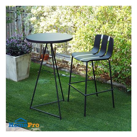 เก้าอี้บาร์สนาม SPRING DANNY สีดำ/เทา_4