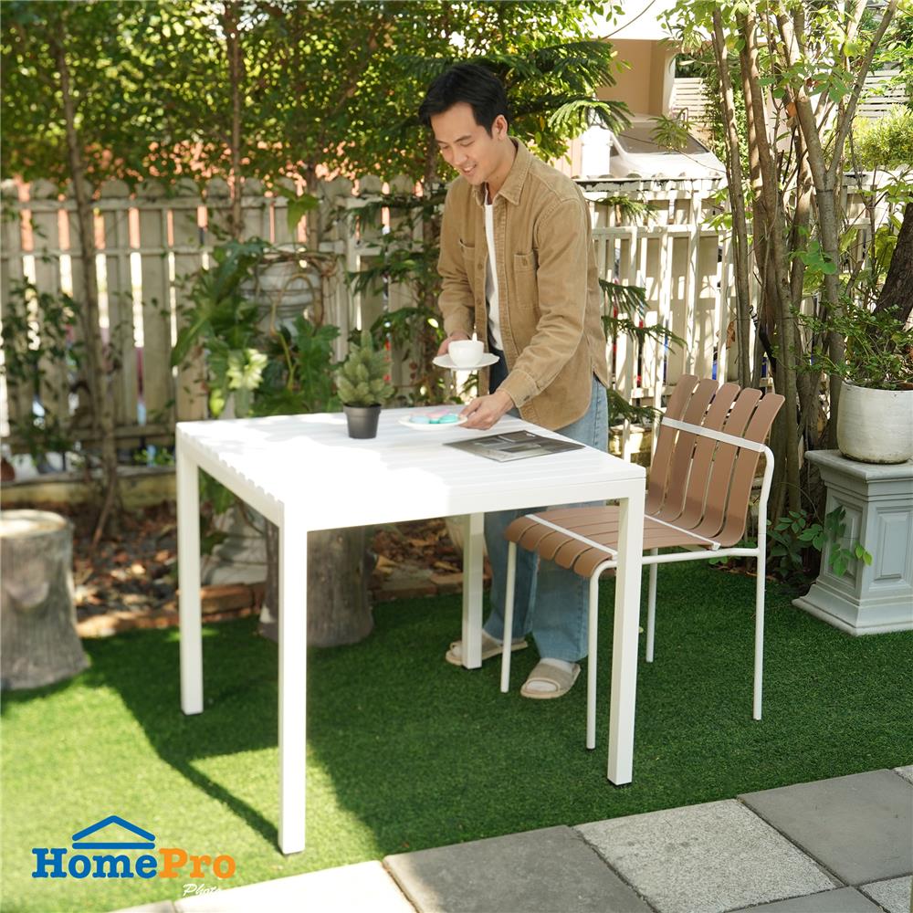 โต๊ะสนาม SPRING DAISY 80 ซม. สีขาว