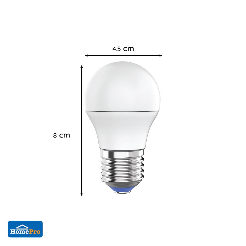 หลอด LED CARINI A45 ECOLIFE 3 วัตต์ DAYLIGHT E27 (แพ็ก 6 ชิ้น)