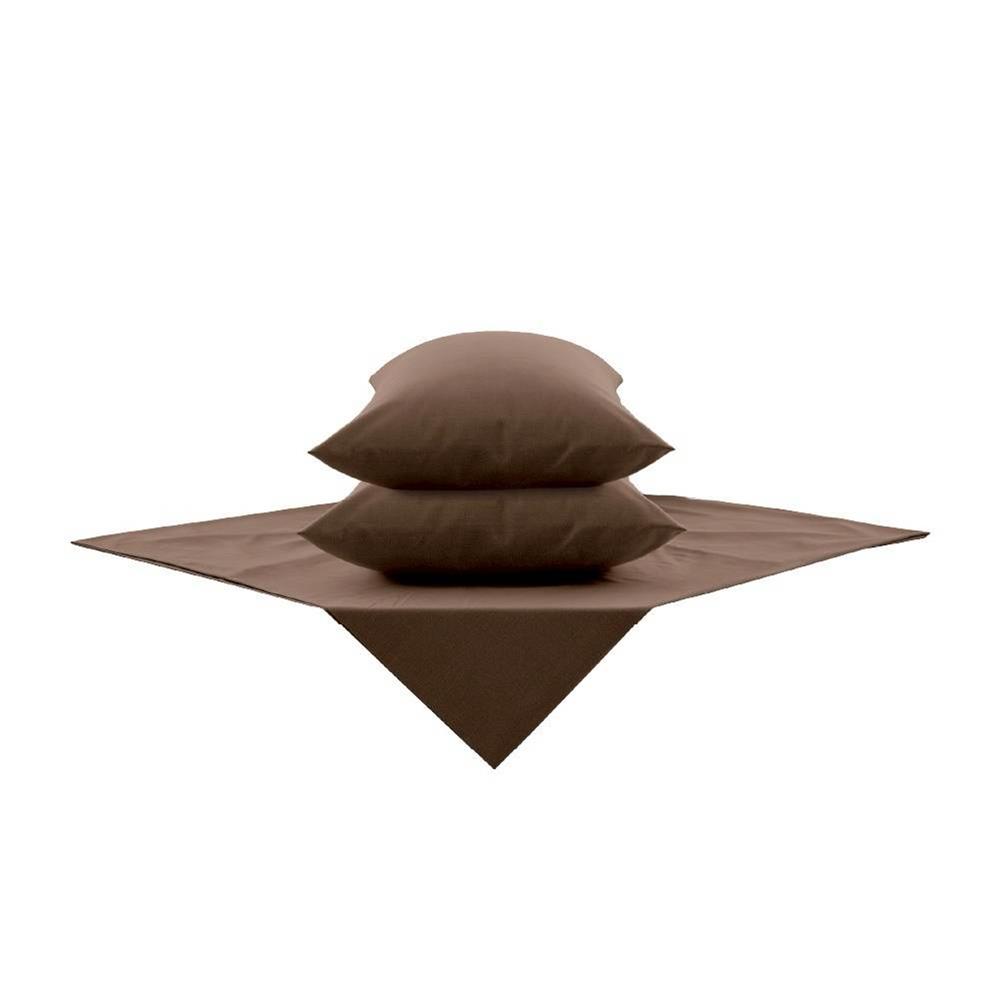 ชุดผ้าปูที่นอน 6 ฟุต (ชุด 3 ชิ้น) OMAZZ PAUL TAILOR ESPRESSO