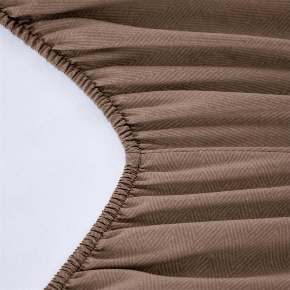 ชุดผ้าปูที่นอน 6 ฟุต (ชุด 3 ชิ้น) OMAZZ PAUL TAILOR ESPRESSO