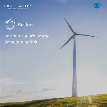 ชุดผ้าปูที่นอน 6 ฟุต (ชุด 3 ชิ้น) OMAZZ PAUL TAILOR PACIFIC BLUE_15