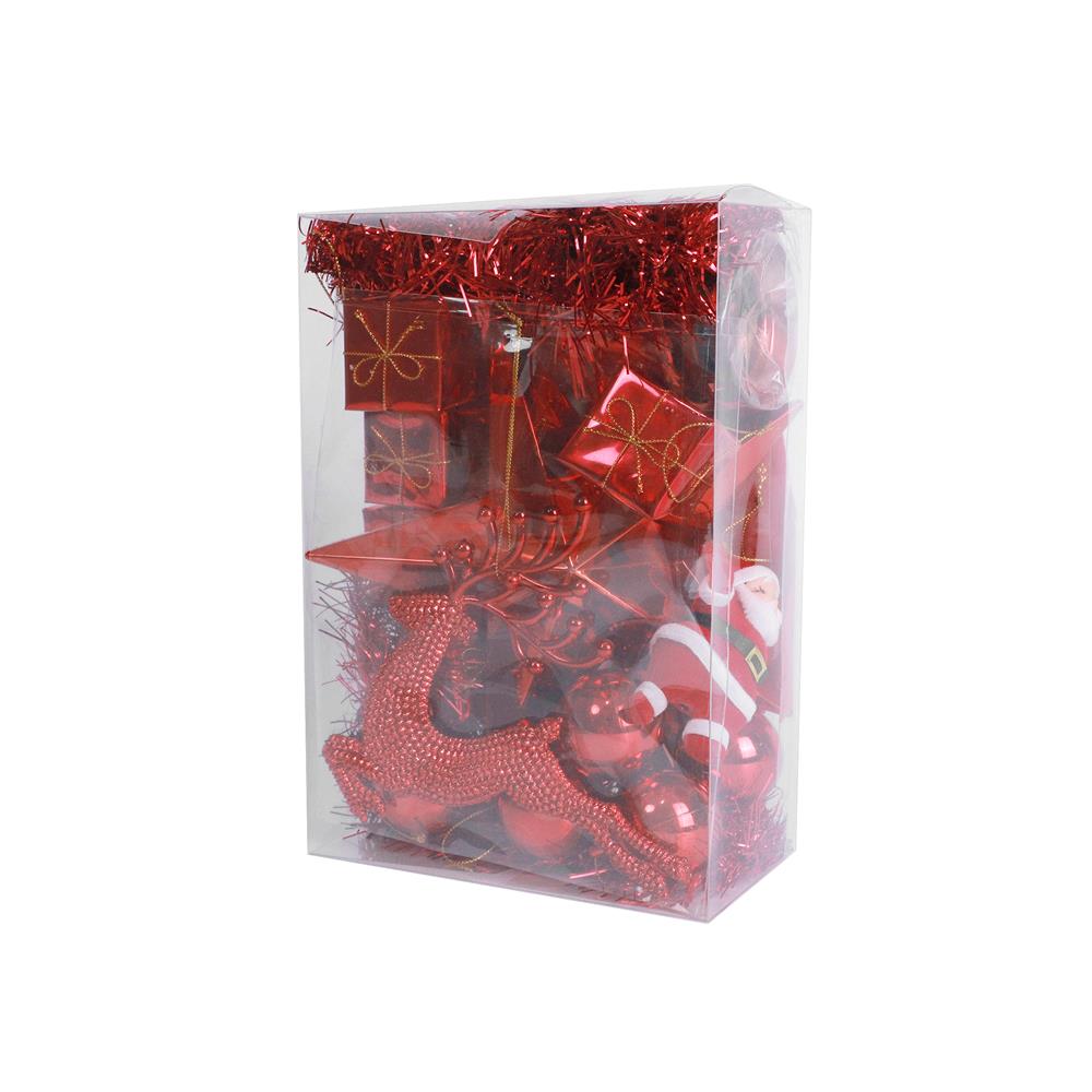 ชุดตกแต่งต้นคริสต์มาส SIAMXMAS สีแดง