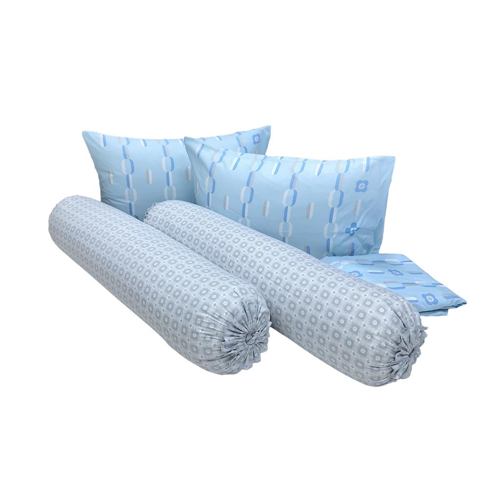 ชุดผ้าปูที่นอน 6 ฟุต (ชุด 5 ชิ้น) STEVENS SOFTEX CN12