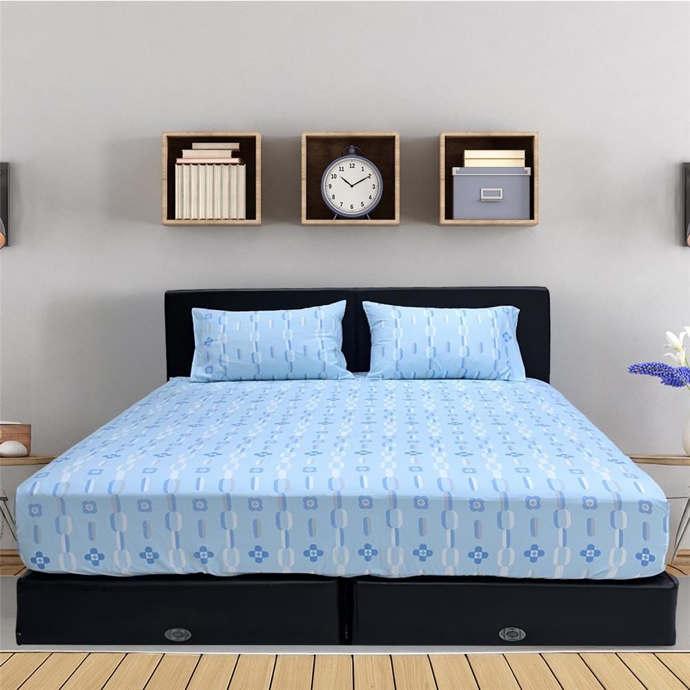 ชุดผ้าปูที่นอน 6 ฟุต (ชุด 5 ชิ้น) STEVENS SOFTEX CN12