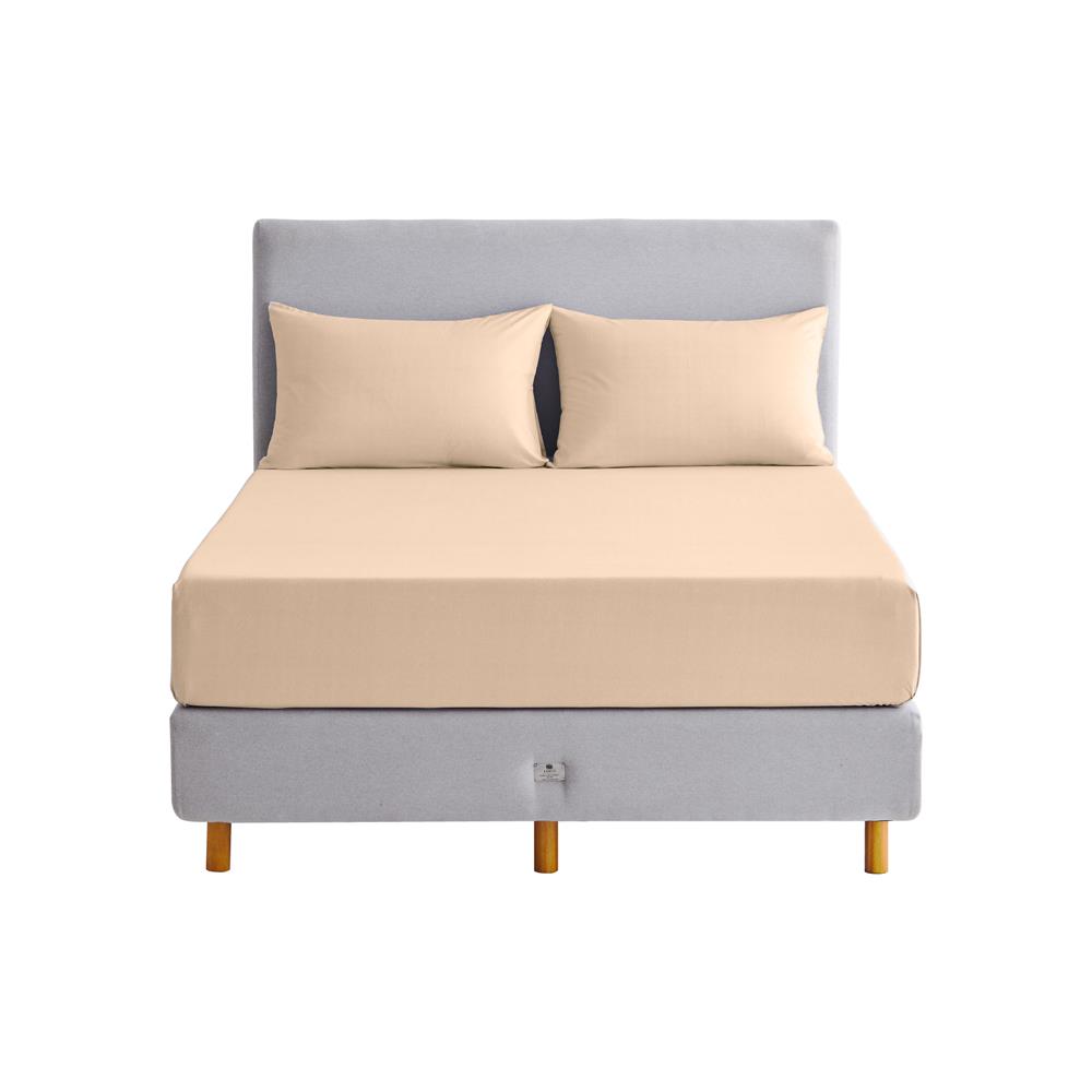 ชุดผ้าปูที่นอน 5 ฟุต (ชุด 3 ชิ้น) OMAZZ PAUL TAILOR CHAMPAGNE