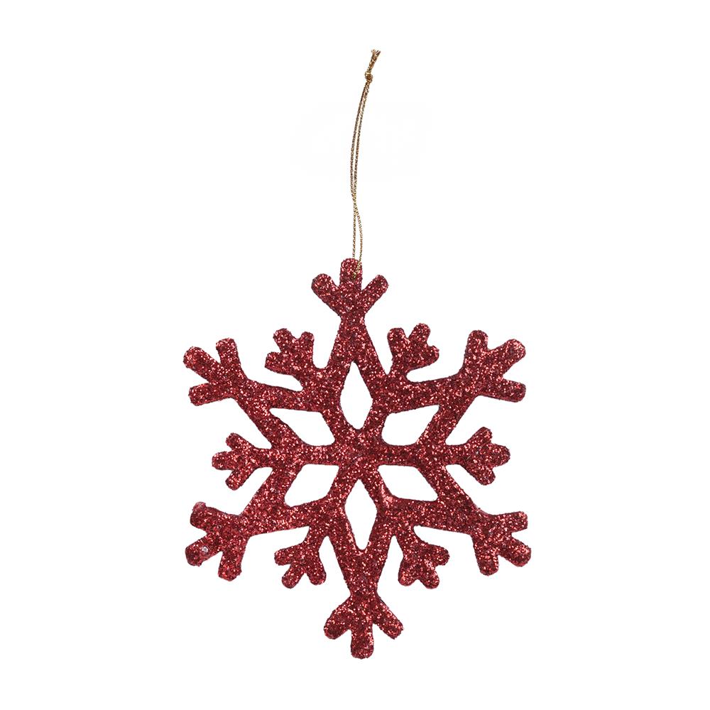 ของตกแต่ง SIAMXMAS SNOW FLAKE หลากสี (แพ็ก 3 ชิ้น)