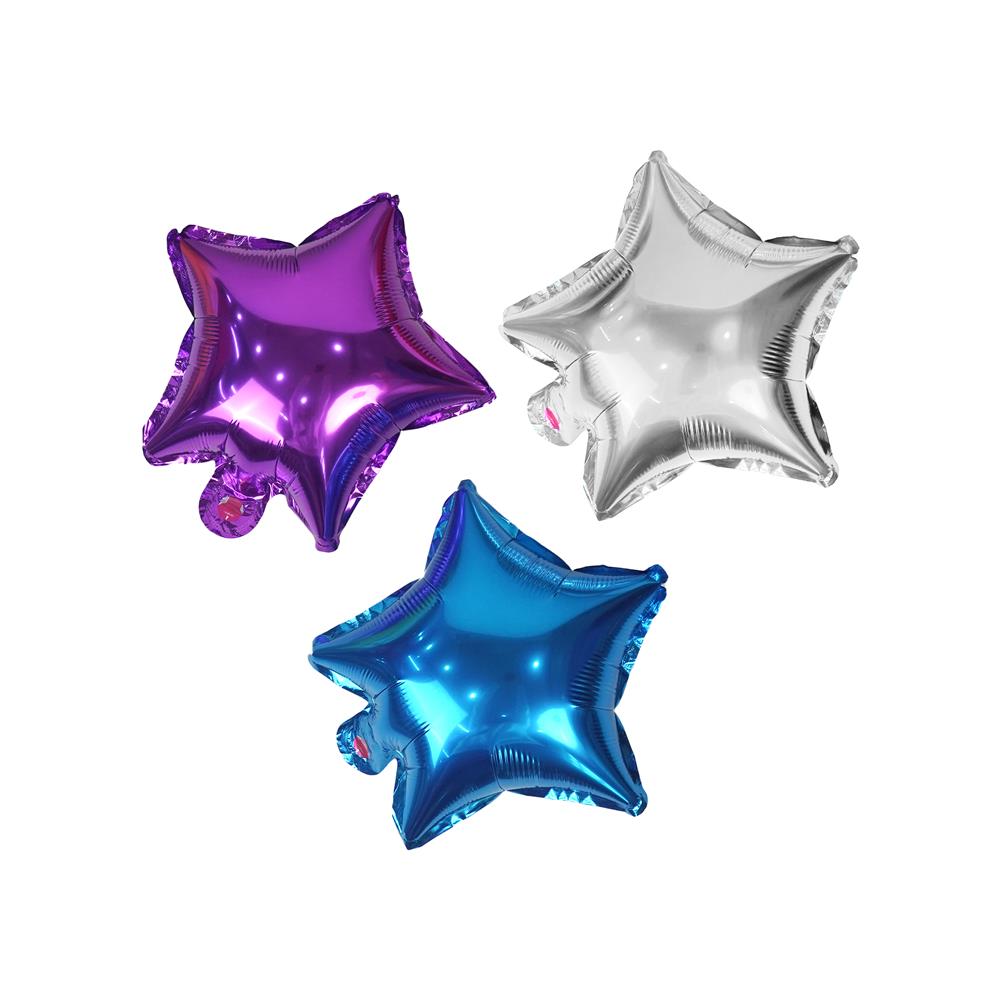 อุปกรณ์ตกแต่ง กล่องของขวัญ SNAZZ สีเงิน/ฟ้า/ม่วง