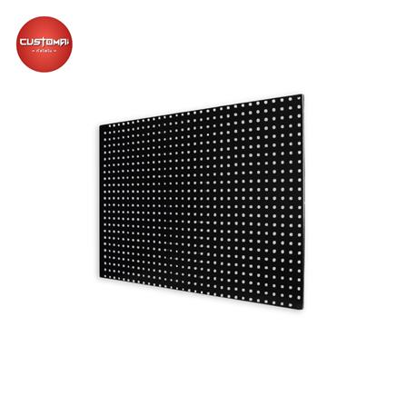 แผงเหล็กแขวนเครื่องมือ CUSTOMAI PEGBORD SIZE L 60x80 ซม. สีดำ_0