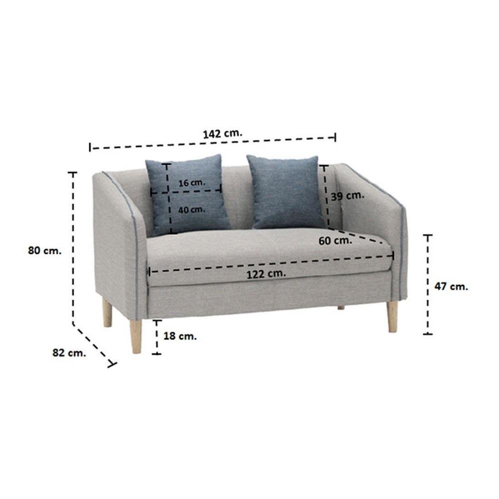 ชุดตู้วางทีวีพร้อมโซฟา SB BUILT IN 19240336 150 ซม. สีเขียว/โอ๊ค