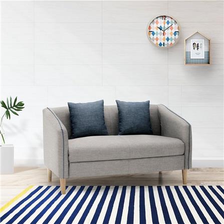 ชุดตู้วางทีวีพร้อมโซฟา SB BUILT IN 19240336 150 ซม. สีเขียว/โอ๊ค_4