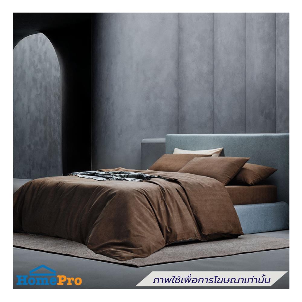 ชุดผ้าปูที่นอน 3.5 ฟุต (ชุด 2 ชิ้น) OMAZZ PAUL TAILOR ESPRESSO