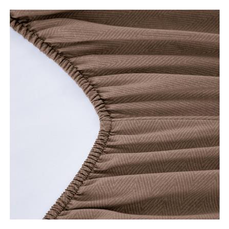 ชุดผ้าปูที่นอน 3.5 ฟุต (ชุด 2 ชิ้น) OMAZZ PAUL TAILOR ESPRESSO_2