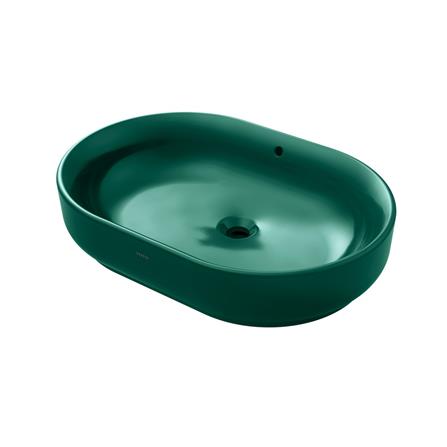 อ่างล้างหน้าวางบน TOTO LW896JW/F-FRG  สีเขียว_1