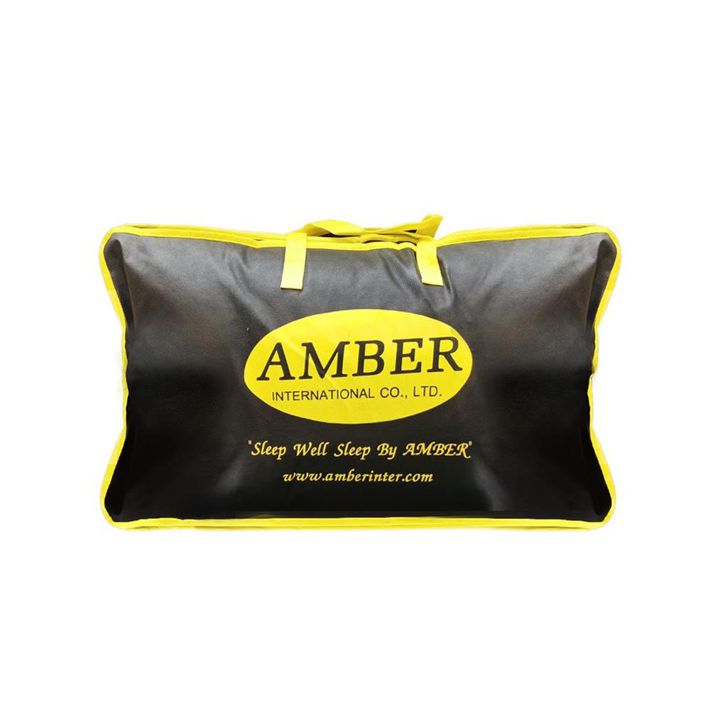 หมอนสุขภาพ ไมโครเจล AMBER MICROGEL 19x29 นิ้ว สีขาว