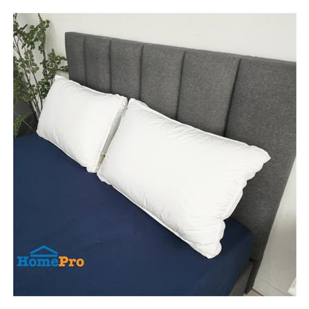 หมอนสุขภาพ ไมโครเจล AMBER MICROGEL 19x29 นิ้ว สีขาว_3