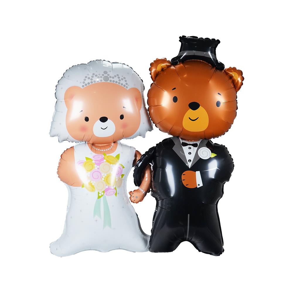 ลูกโป่งฟอยล์ คู่บ่าว-สาว SNAZZ 42 นิ้ว