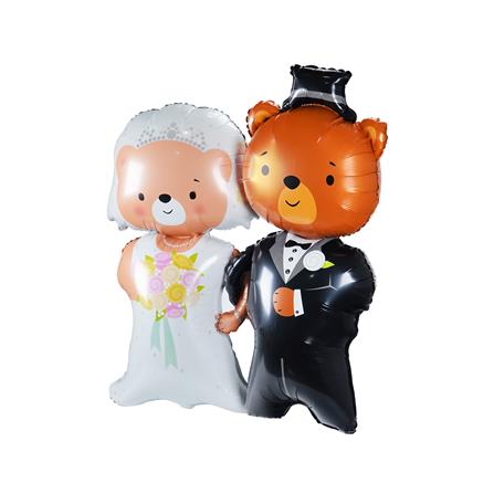 ลูกโป่งฟอยล์ คู่บ่าว-สาว SNAZZ 42 นิ้ว_2